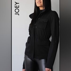 EmmyDeveaux Joey Jacket (Black Military Style Jacket)